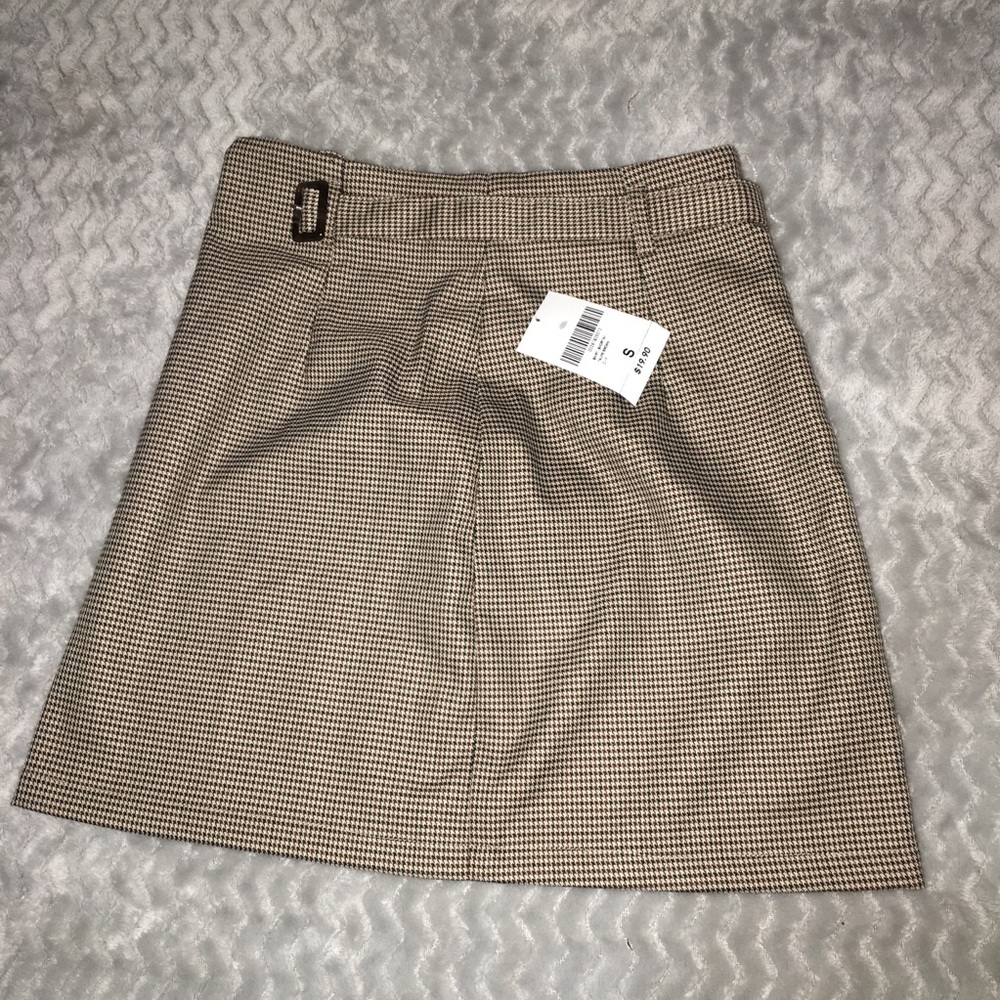 F21 Plaid Mini Skirt